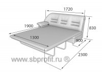 3-х местная д/к секция правая