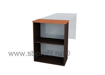 Стеллаж для бумаг приставной узкий