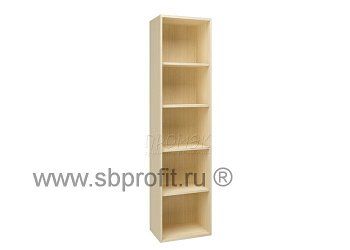 Стеллаж для бумаг узкий высокий