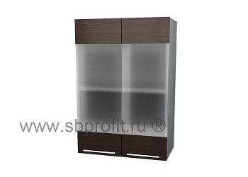 Шкаф витрина двухдверный  65