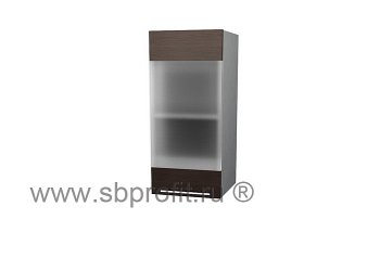 Шкаф витрина однодверный  35