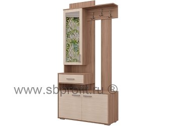 Прихожая с зеркалом