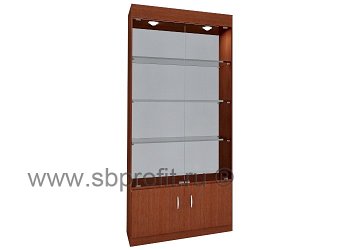 Торговая витрина с подсветкой