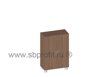 Шкаф широкий средний закрытый (без топа)