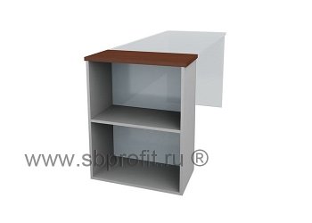 Стеллаж для бумаг приставной узкий