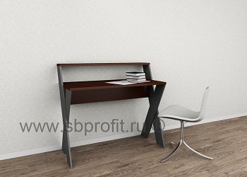 Стол письменный с надставкой