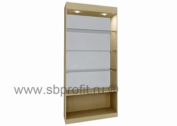 Торговая витрина с подсветкой