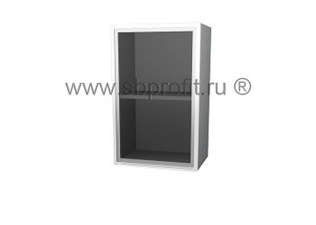 Шкаф витрина однодверный  45