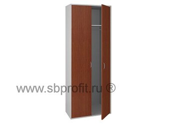 Шкаф для одежды глубокий двустворчатый