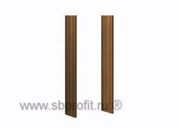 Накладка боковая для шкафа  высокая декоративная