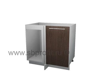 Стол под мойку угловой с фасадом 85