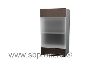 Шкаф витрина однодверный  40