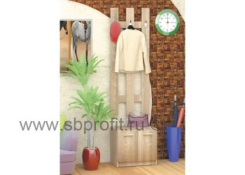 Прихожая с закрытой тумбой