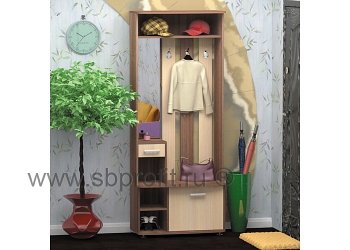 Прихожая с зеркалом