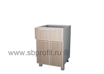 Стол с 1 ящиком и 2 дверьми  55