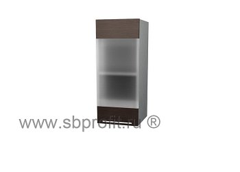 Шкаф витрина однодверный  30