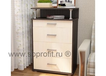 Комод  4 ящика + ниша