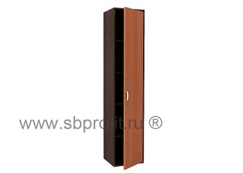 Шкаф для бумаг узкий высокий