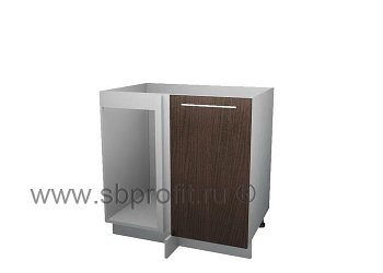 Стол под мойку угловой с фасадом 80