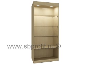 Торговая витрина с подсветкой