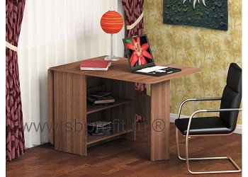 Стол-тумба c полками