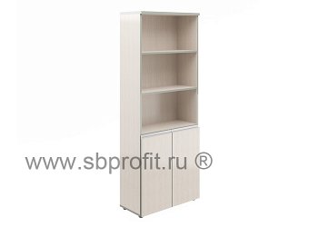 Шкаф широкий высокий полуоткрытый