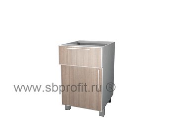 Стол с 1 ящиком и 1 дверью 50