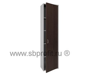 Шкаф для бумаг узкий высокий