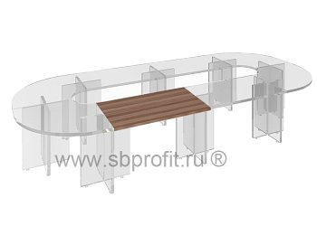 Столешница модульного стола прямая