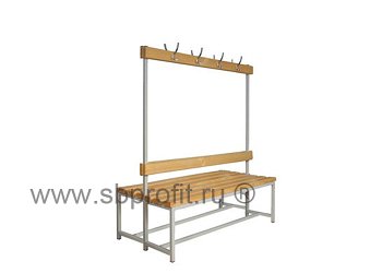 Скамья гардеробная, двусторонняя