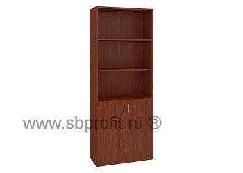 Шкаф для бумаг широкий высокий полуоткр