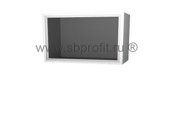 Шкаф витрина с верхним открыванием двери  75