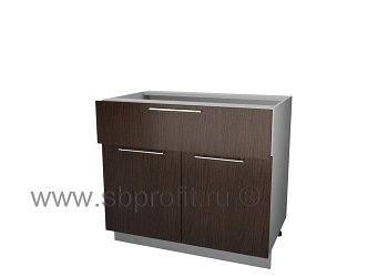 Стол с 1 ящиком и 2 дверьми  90