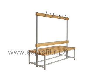 Скамья гардеробная, двусторонняя