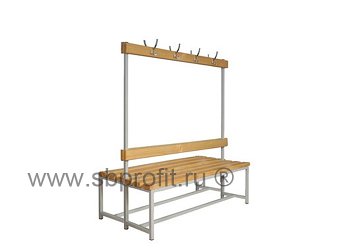 Скамья гардеробная, двусторонняя