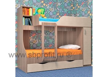 Кровать Башмачок 2-х ярусная