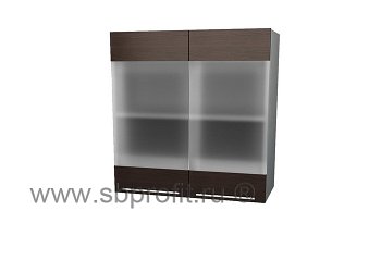 Шкаф витрина двухдверный  70