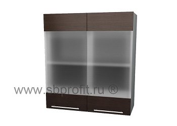 Шкаф витрина двухдверный  85