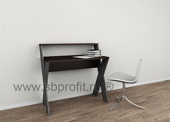 Стол письменный с надставкой