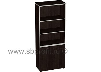 Шкаф широкий высокий полуоткрытый
