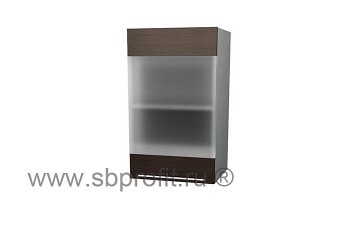 Шкаф витрина однодверный  45