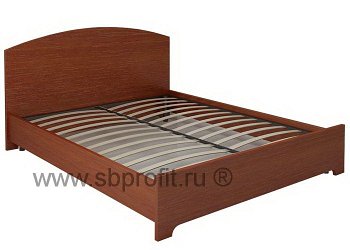 Кровать двуспальная со спинкой