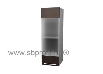 Шкаф витрина однодверный  30