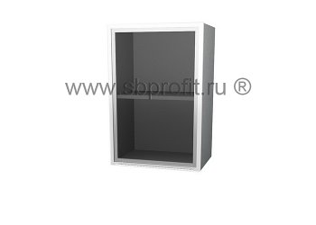 Шкаф витрина однодверный  50