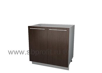 Стол рабочий двухдверный 80