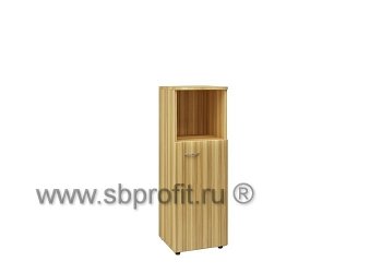 Шкаф для бумаг узкий средний комб