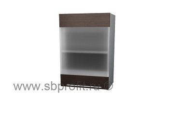 Шкаф витрина однодверный  50