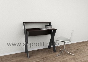 Стол письменный с надставкой