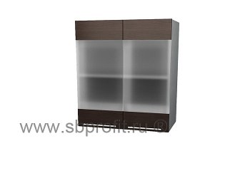 Шкаф витрина двухдверный  65