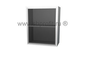 Шкаф витрина однодверный  60